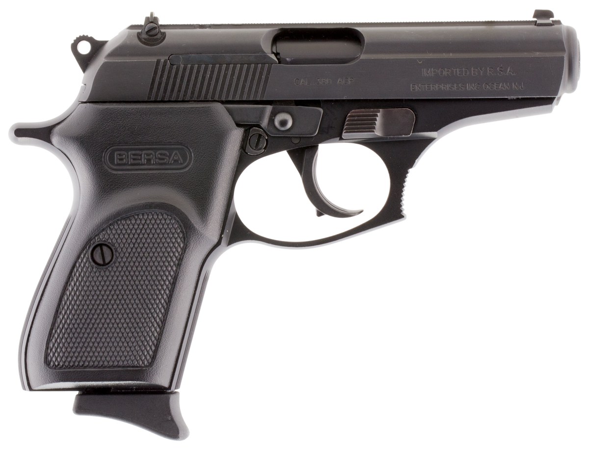 Bersa Thunder 380 Micro-Compact .380 ACP 3.5" 8+1 Semi-Auto Pistol - Matte Black