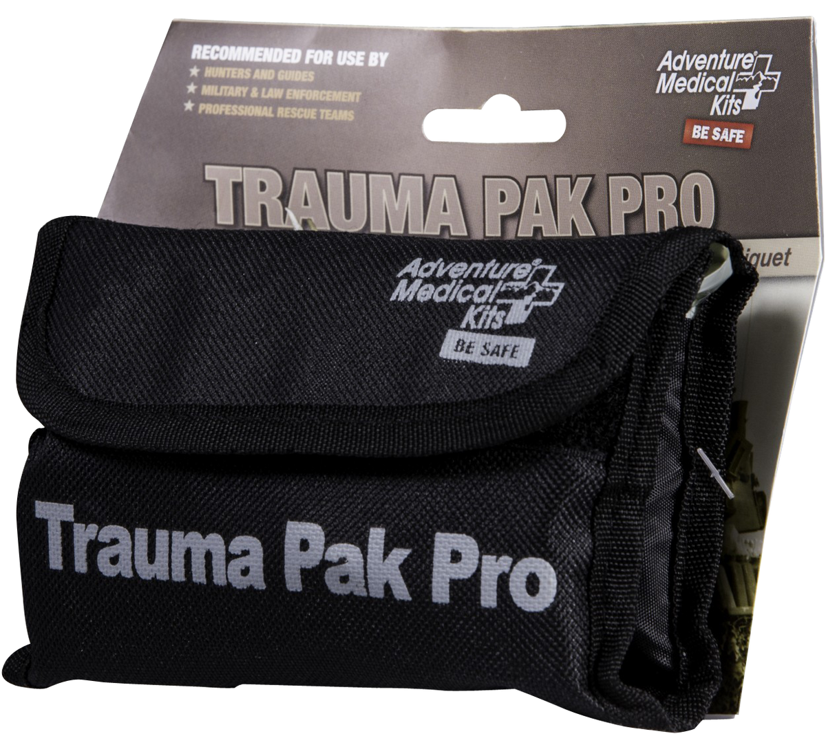 Adventure Medical Kits Trauma Pak Pro with QuikClot & SWAT-T Black