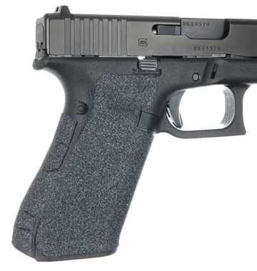 Talon Grips 379G Adhesive Grip for Glock 17/19x/22/24/31/34/35/37/45/47 Gen5 No Backstrap - Black Granulate