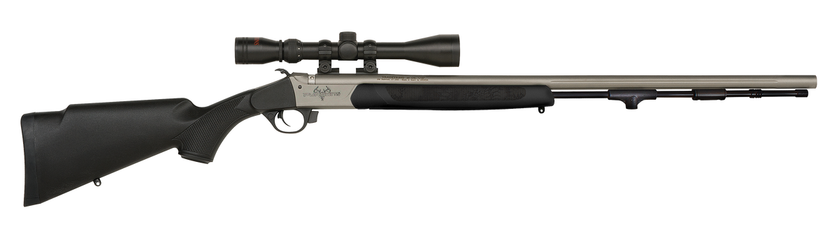 Traditions Pursuit XT 50 Cal 209 Primer 26" Black Synthetic 3-9x40 Scope Muzzleloader