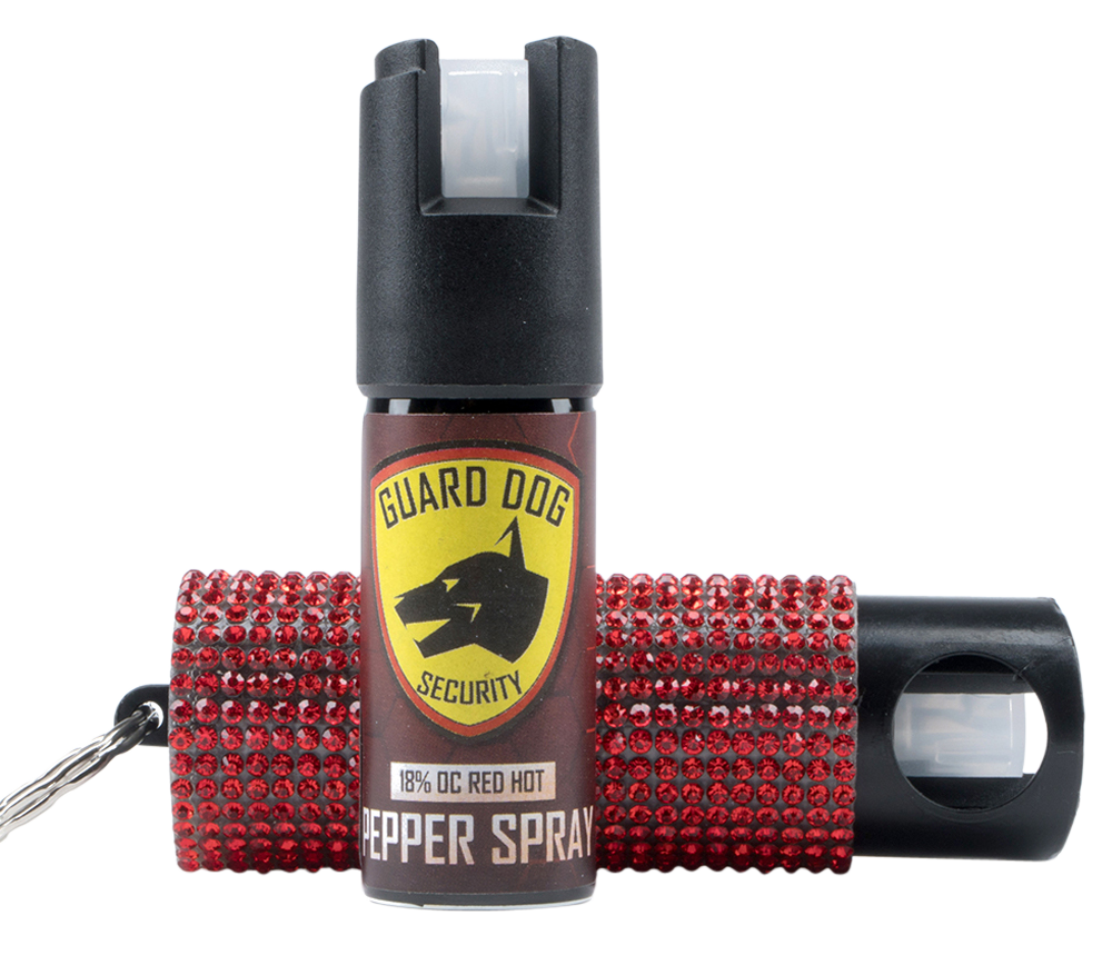 Guard Dog Bling It On OC Pepper Spray 0.50 oz 16 ft - Red