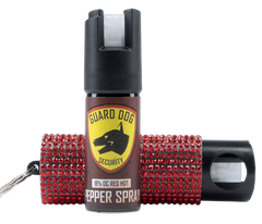 Guard Dog Bling It On OC Pepper Spray 0.50 oz 16 ft - Red