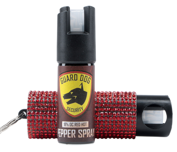 Guard Dog Bling It On OC Pepper Spray 0.50 oz 16 ft - Red