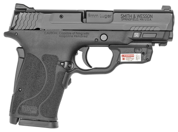 Smith & Wesson M&P9 Shield EZ M2.0 9mm Luger 3.67" 8+1 Semi-Auto Pistol w/ Crimson Trace Laser