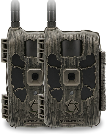 Stealth Cam Deceptor Max 2.0 Cellular Trail Camera 40MP 2-Pack