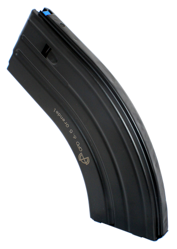 DuraMag SS 6.5 Grendel/6mm ARC 26-Rd Black w/ Blue Follower AR-15 Detachable Magazine