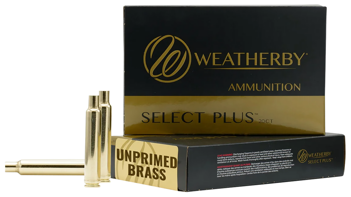 Weatherby BRASS340 Unprimed Brass Cases 340 Weatherby Mag 20/Box