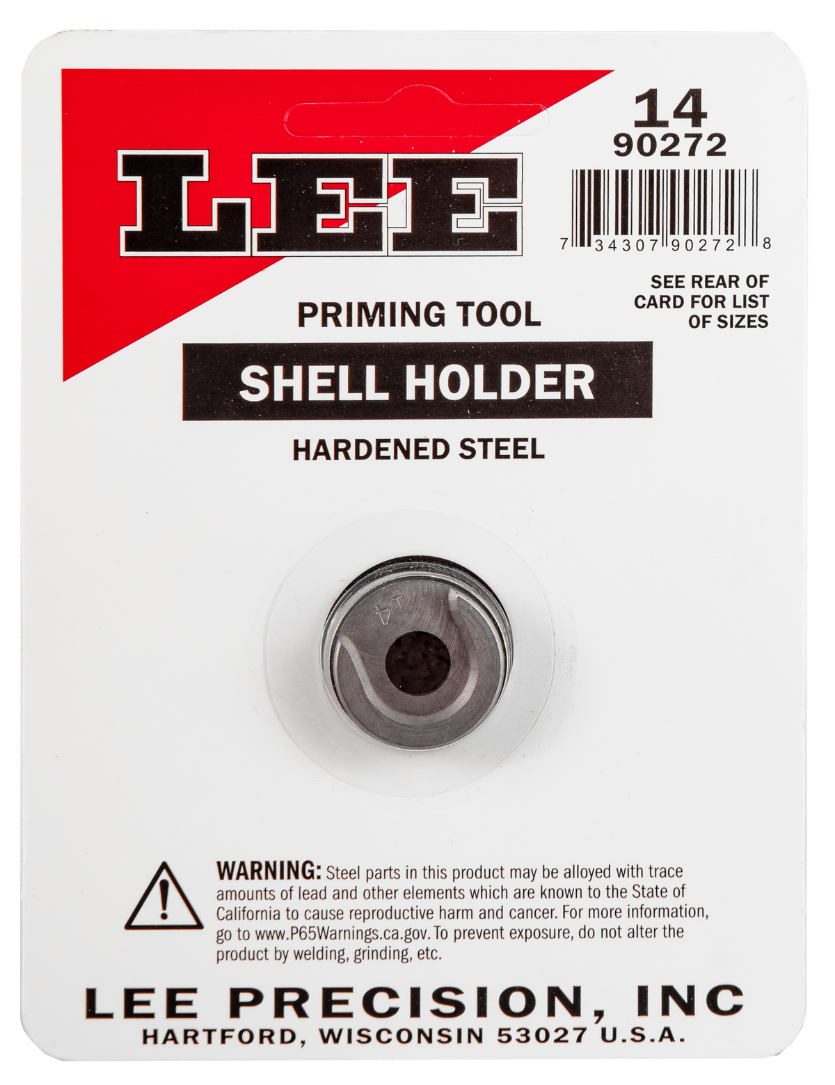 Lee 90272 Shell Holder AP Only #14 38-40 Win/44-40 Win