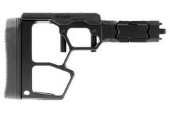 MDT Sporting Goods SRS-XF Premier Folding Buttstock Cerakote Black 12.50-13.50" LOP