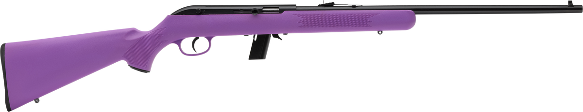 Savage 64 F 22 LR 21" 10+1 Semi-Auto Rifle - Purple Synthetic Stock