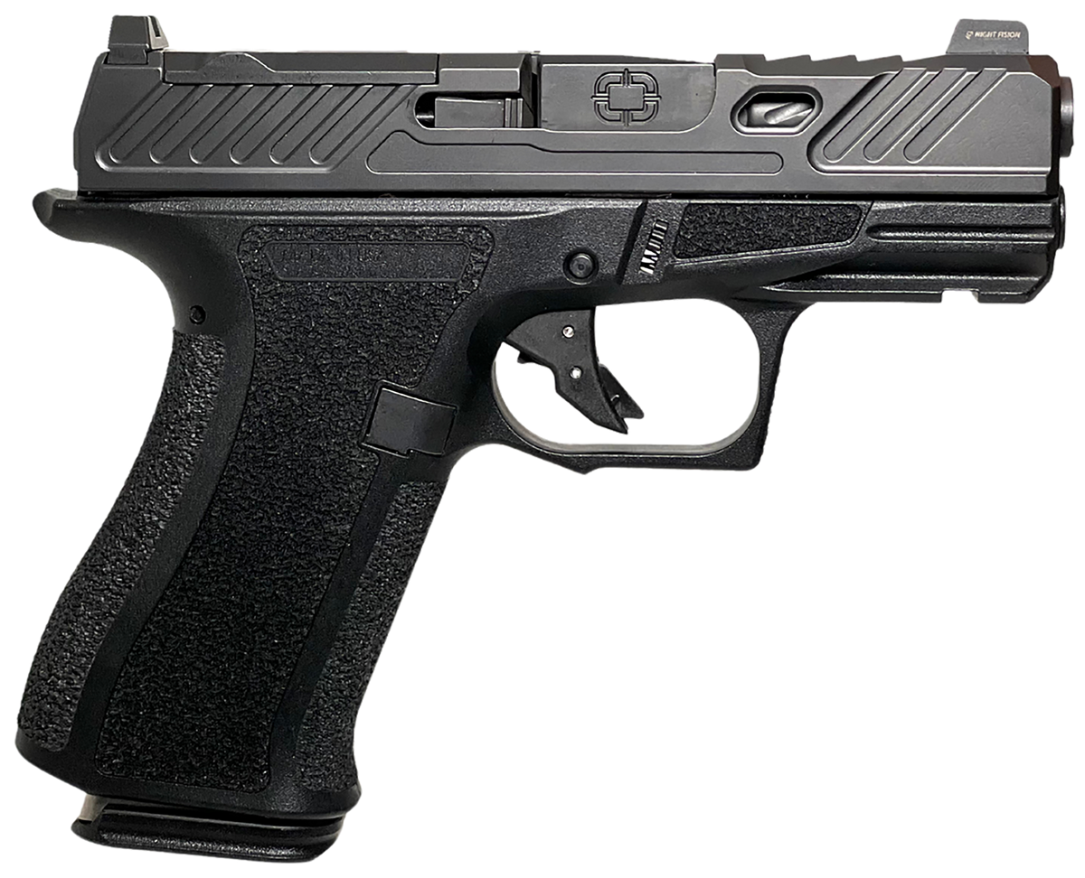Shadow Systems CR920X Elite 9mm Luger 3.41" 15+1 Semi-Auto Pistol - Black