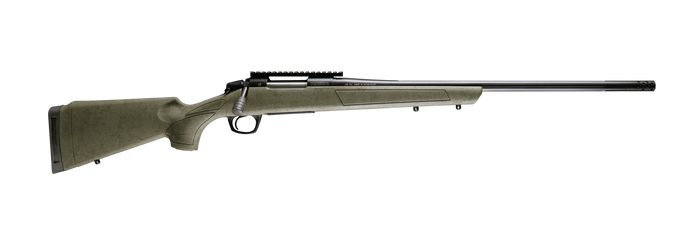CVA Cascade XT 25 Creedmoor 4+1 Bolt Action Rifle - Graphite Black Cerakote / OD Green Synthetic Stock