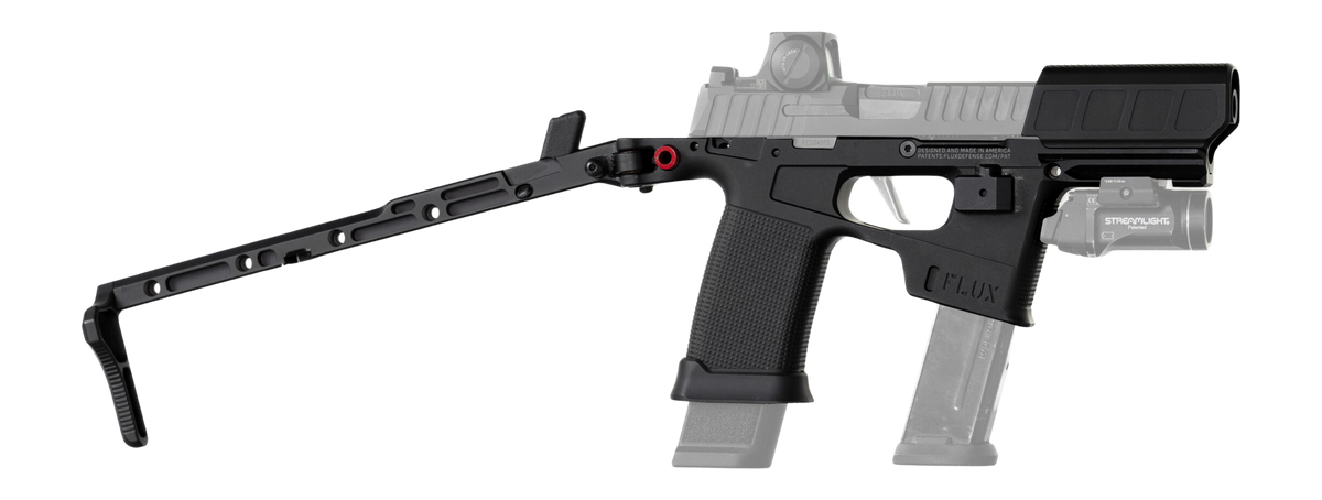 Flux Defense Raider 365 Aluminum Chassis System SIG P365 Black