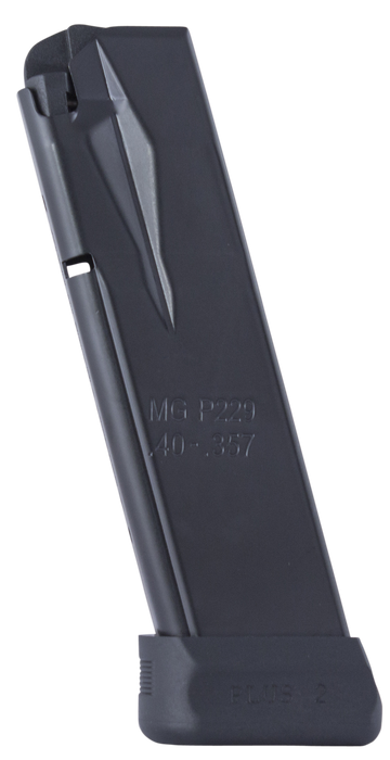 Mec-Gar Sig P229 40 S&W 14rd Blued Anti-Friction Carbon Steel Magazine