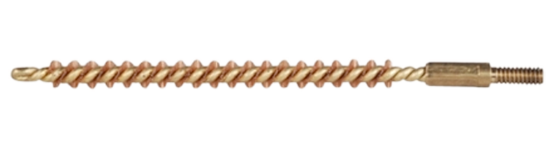 Pro-Shot 17R Bore Brush 17 Cal Rifle #5-40 Thread Bronze Bristles Brass Core