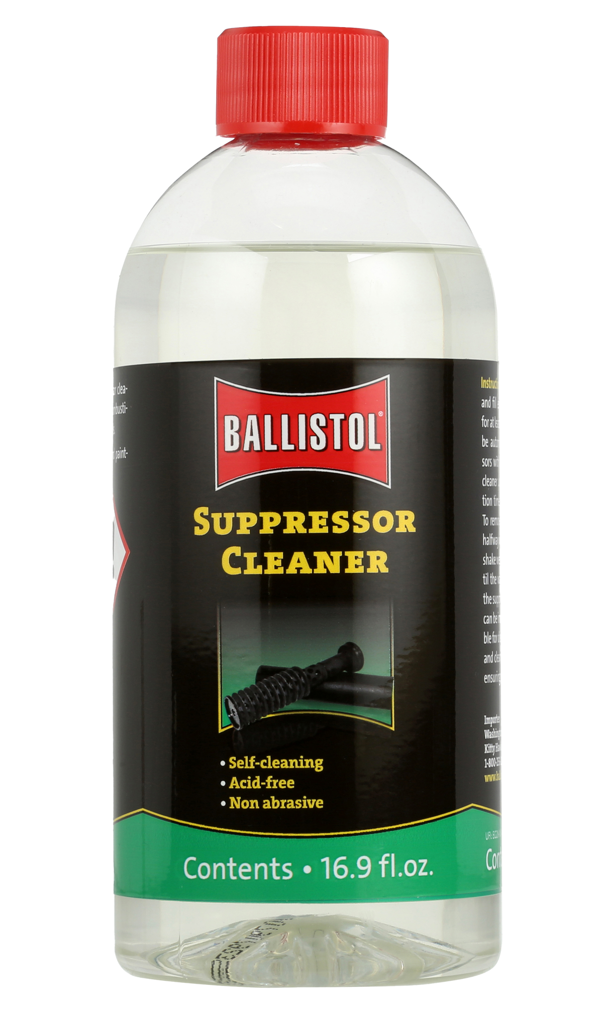 Ballistol Suppressor Cleaner 16.9 fl oz Solvent - 233810