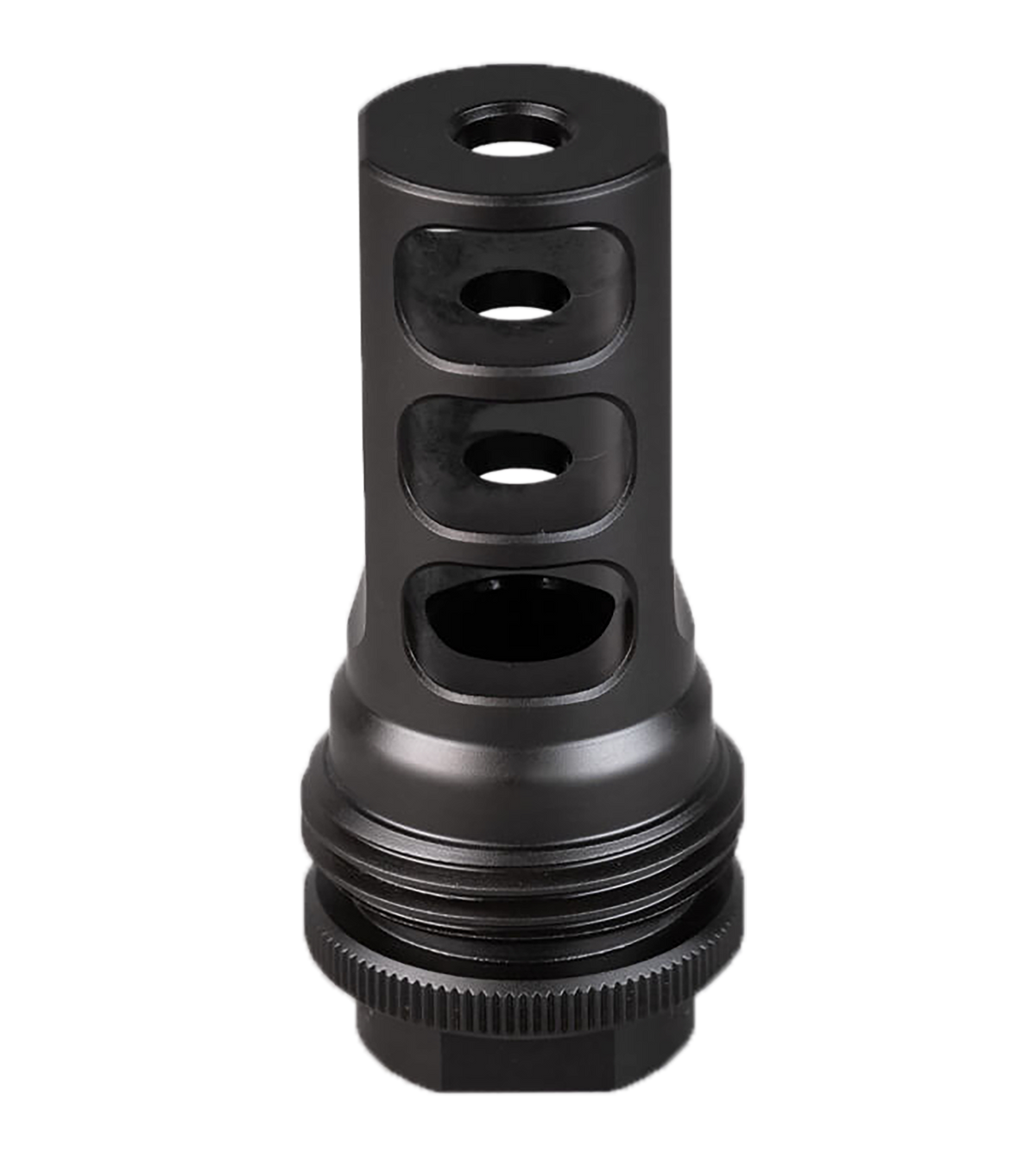 SilencerCo AC2631 ASR Muzzle Brake .458 Cal 3/4x24 Titanium Black Nitride