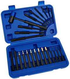 DAC GMPUNCH24 Universal Drive Pin and Roll Punch Set 24 Piece