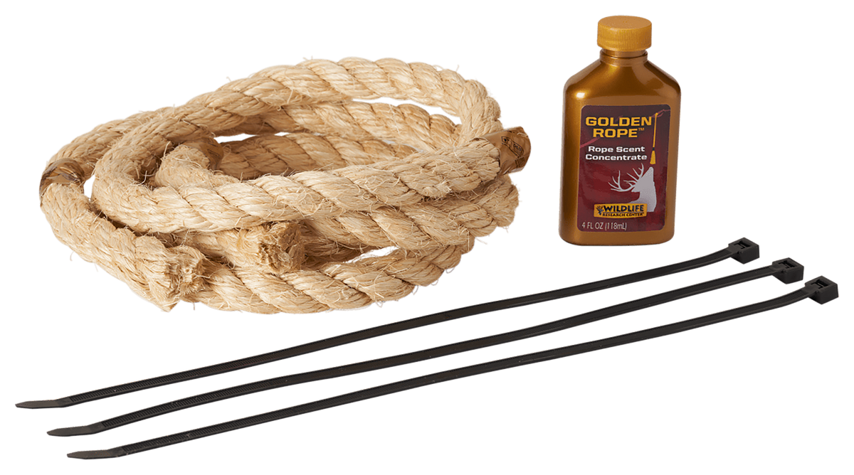 Wildlife Research 396 Golden Rope Kit 30" Scent Ropes Deer Attractant
