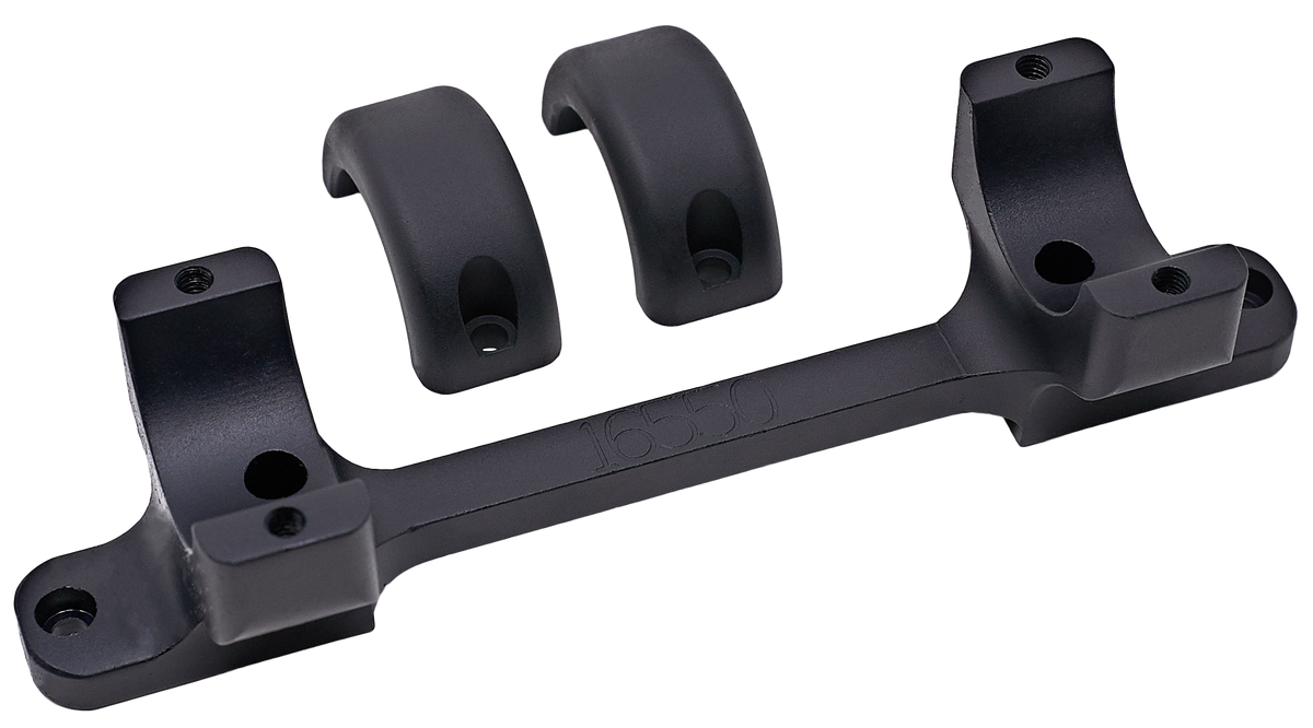 DNZ Game Reaper-Tikka T3/T3X 1" High 1-Piece Matte Black Scope Mount & Ring Combo