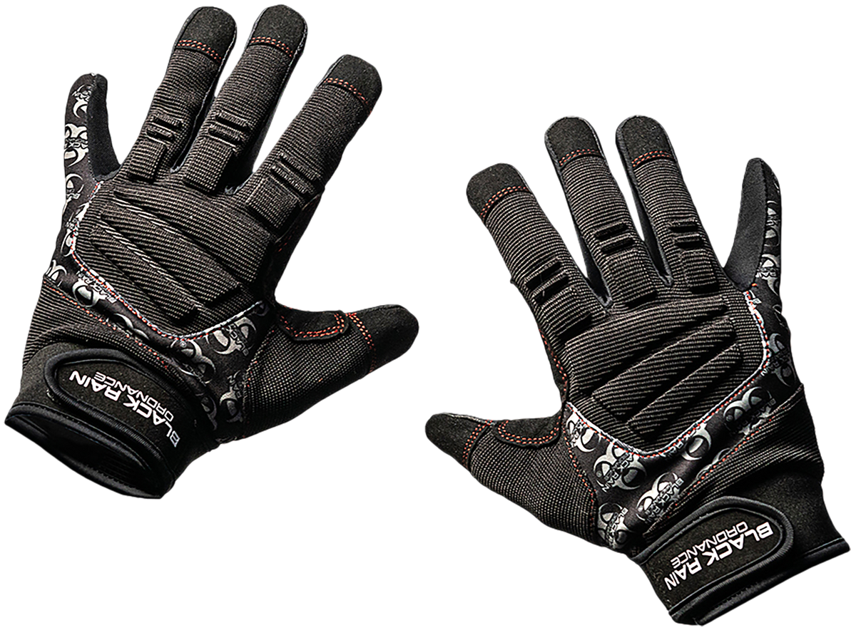 Black Rain Ordnance Tactical Gloves Black/Gray XL Velcro