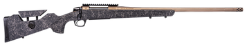 CVA Cascade Long Range Hunter 7mm Rem Mag 24" 3+1 Bolt Action Rifle - Smoked Bronze Cerakote