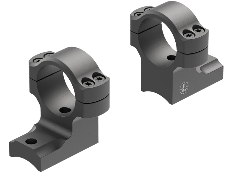 Leupold BackCountry 1" High 2-Piece Matte Black Aluminum Scope Rings - Savage 10/110