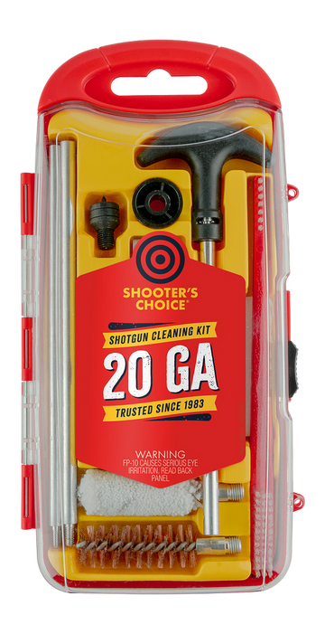 Shooters Choice SHFSRK20 Gun Rod Cleaning Kit 20 Gauge Shotgun