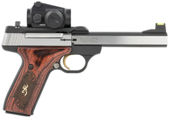 Browning Buck Mark Medallion 22 LR 5.5" 10+1 Semi-Auto Pistol - Rosewood
