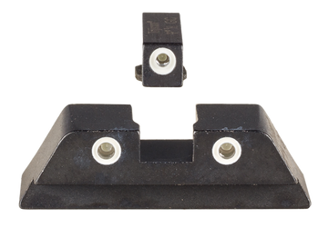 Trijicon Bright & Tough Night Sight Set AR-15/M16 3-Dot Tritium Yellow Rear