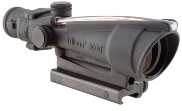 Trijicon 100153 ACOG 3.5x35mm .223/5.56 BDC Illuminated Red Horseshoe Riflescope - Black Hardcoat Anodized