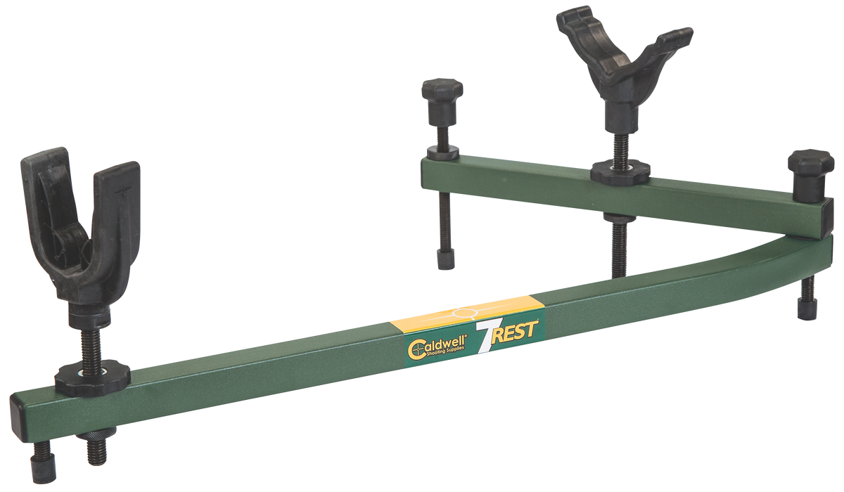 Caldwell 7-Rest 16-24" Vertical Adjustment Green Aluminum Gun Rest