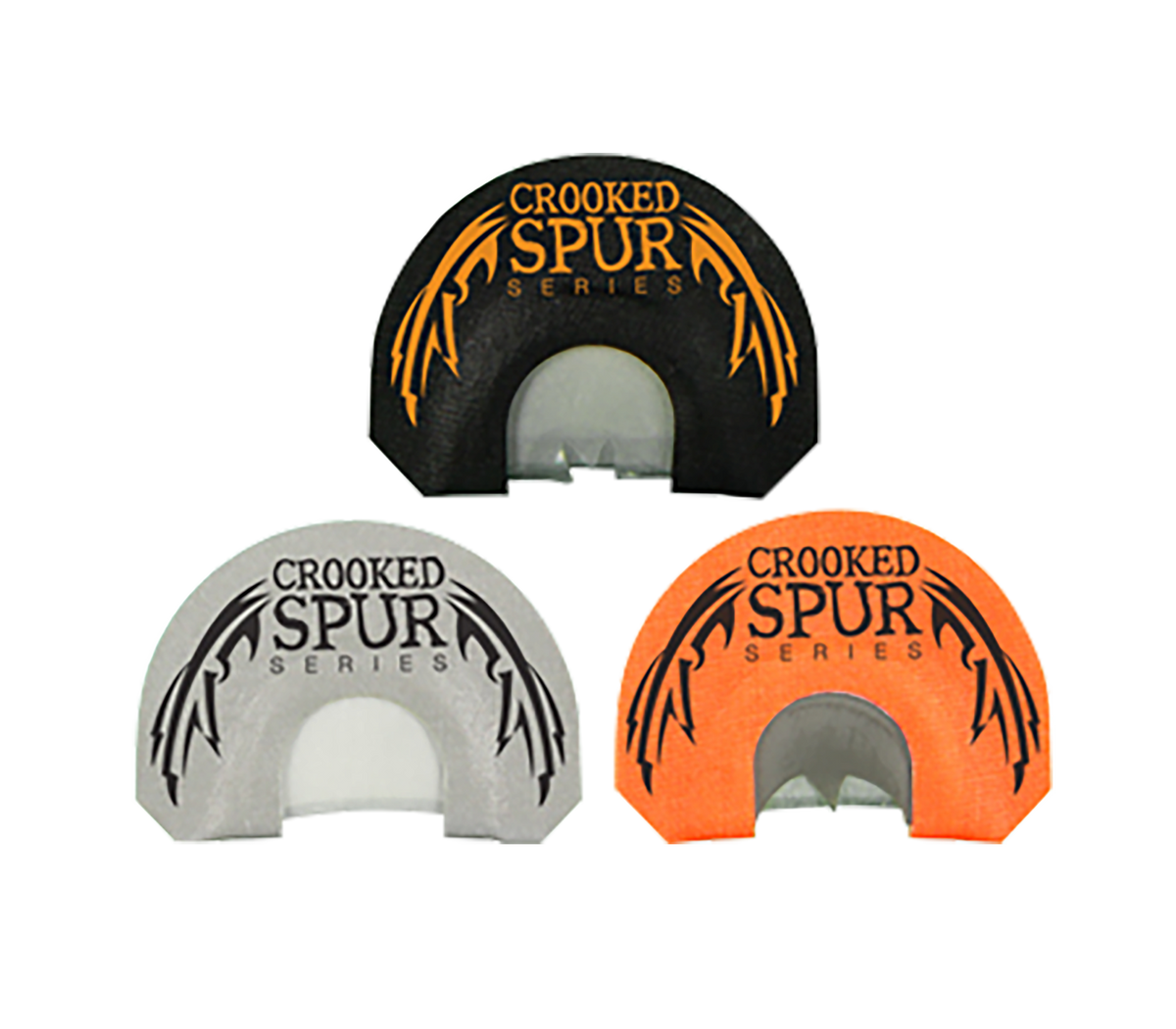 Foxpro Crooked Spur Combo Pack Diaphragm Turkey Call Double/3.5 Reed 3-Piece