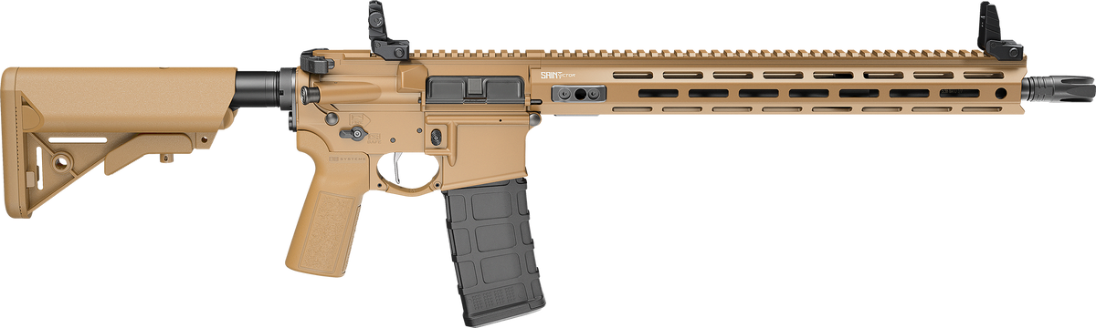 Springfield Armory Saint Victor V2 5.56 NATO 16" 30+1 Semi-Auto Rifle - Coyote Brown