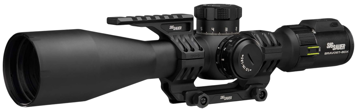 Sig Sauer Electro-Optics BRAVO6T BDX 5-30x56mm 35mm Tube Illuminated MRAD Milling 2.0 Riflescope