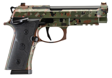 Beretta 92XI SAO 9mm Luger 4.7" 15+1 Semi-Auto Pistol - Flecktarn Camo