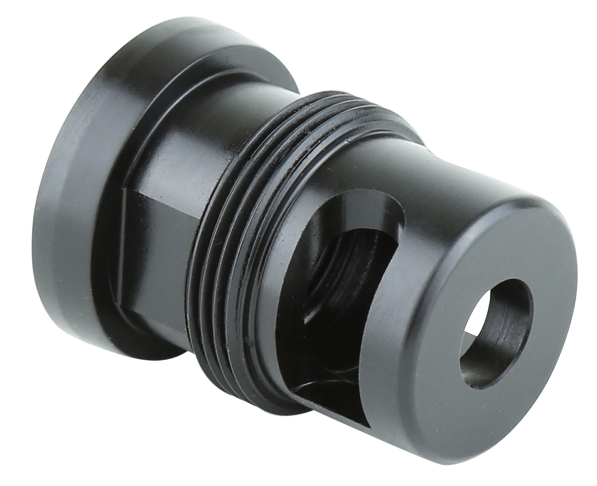 Griffin Armament TMM762 Taper Mount Minimalist Muzzle Brake 7.62mm 5/8x24 17-4 Stainless Steel
