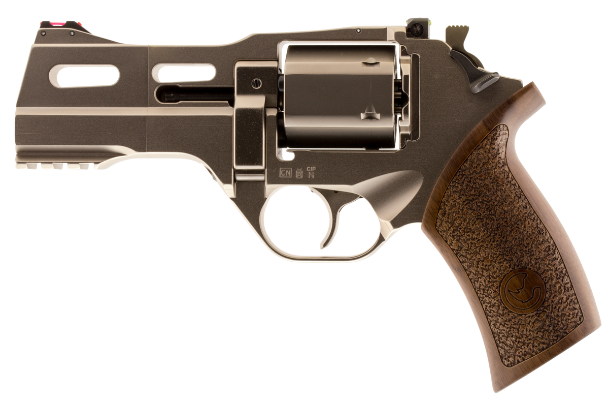 Chiappa Firearms Rhino 40DS 357 Mag 4" 6-Shot DA/SA Revolver - Nickel