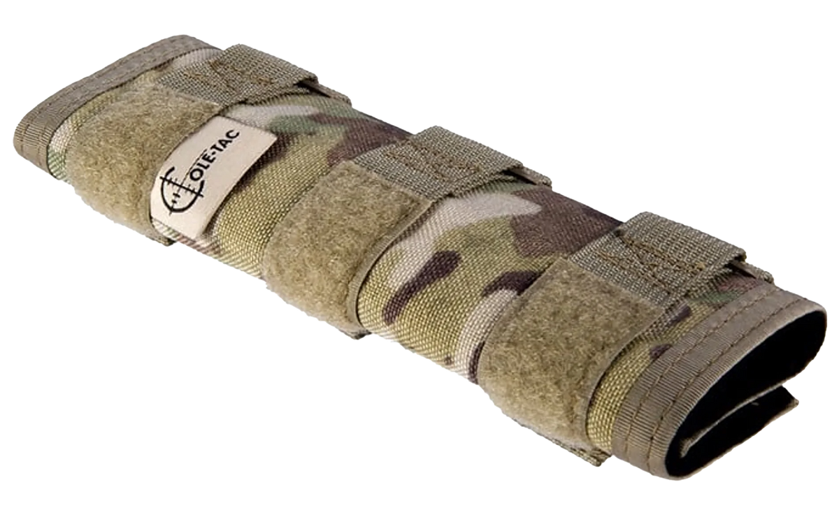 Cole-Tac Metal Python 6" Suppressor Cover - MultiCam