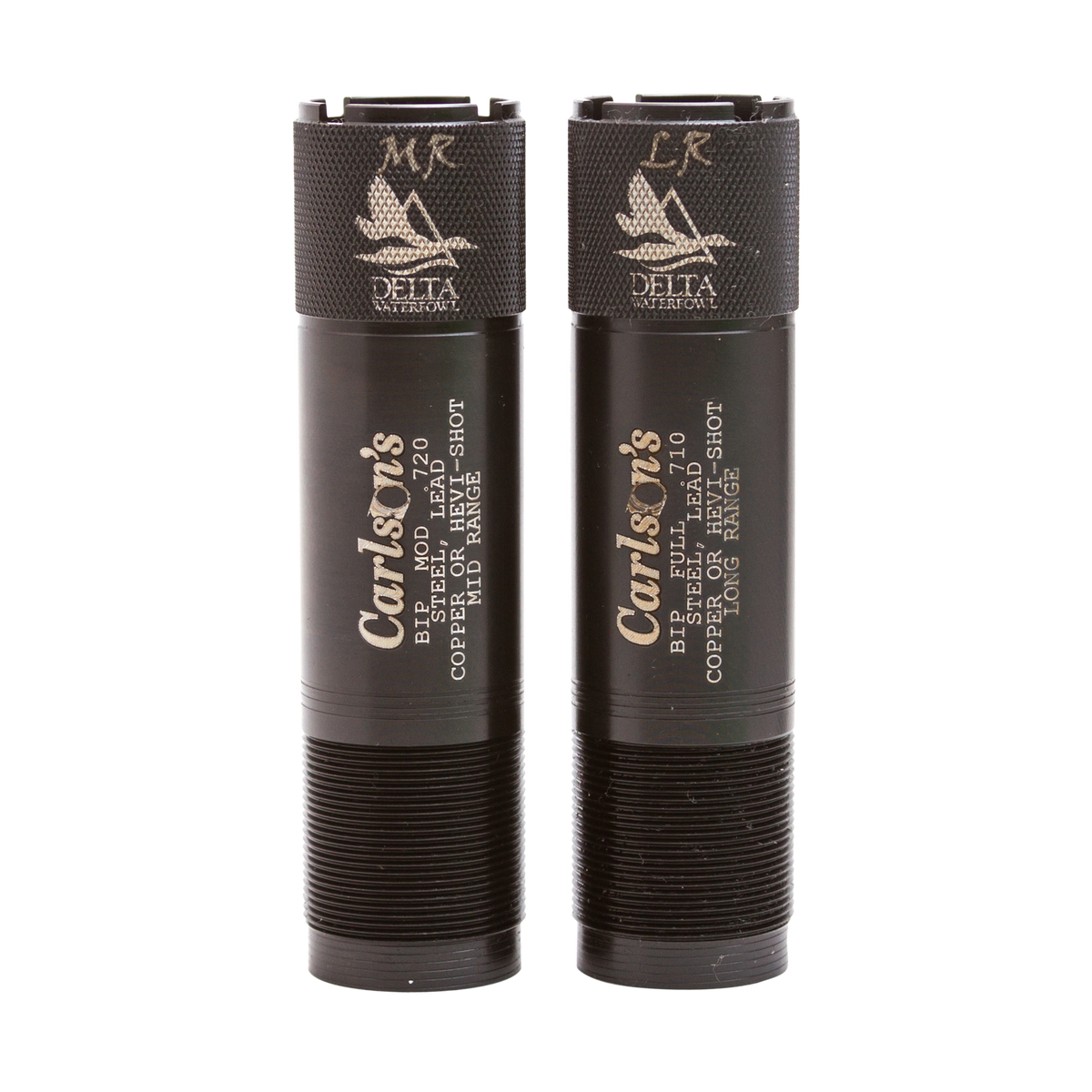 Carlsons Delta Waterfowl 12 Gauge Browning Invector Plus Extended Choke Tube - 2 Pack Mid/Long Range