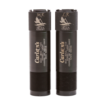 Carlsons Delta Waterfowl 12 Gauge Browning Invector Plus Extended Choke Tube - 2 Pack Mid/Long Range