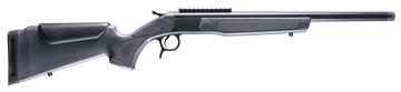CVA Scout Compact 300 Blackout 16.5" 1-Rd Single Shot Rifle - Blued Threaded Barrel / Stealth Gray Stock
