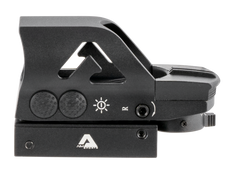 Aim Sports RT506C Full-Size Reflex Sight 1x34mm Red/Green Multi Reticle - Matte Black