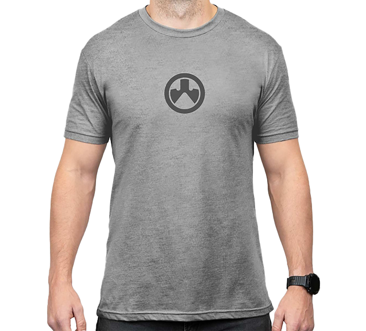 Magpul Go Bang Parts Icon Logo T-Shirt Stone Gray Heather - Small