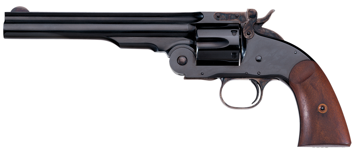 Taylor's & Company Second Model Schofield 38 Special 7" 6-Rd SAO Revolver