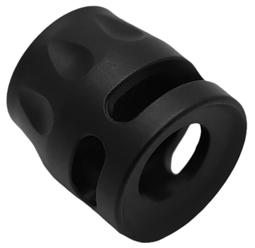 True Precision Micro Compensator S-Type 9mm/.380 ACP 1/2x28 Black Nitride 416R Stainless