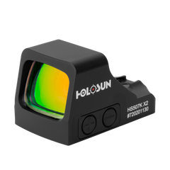 Holosun HS507K X2 1x 2 MOA Red Dot/32 MOA Circle Reflex Sight - Black Anodized