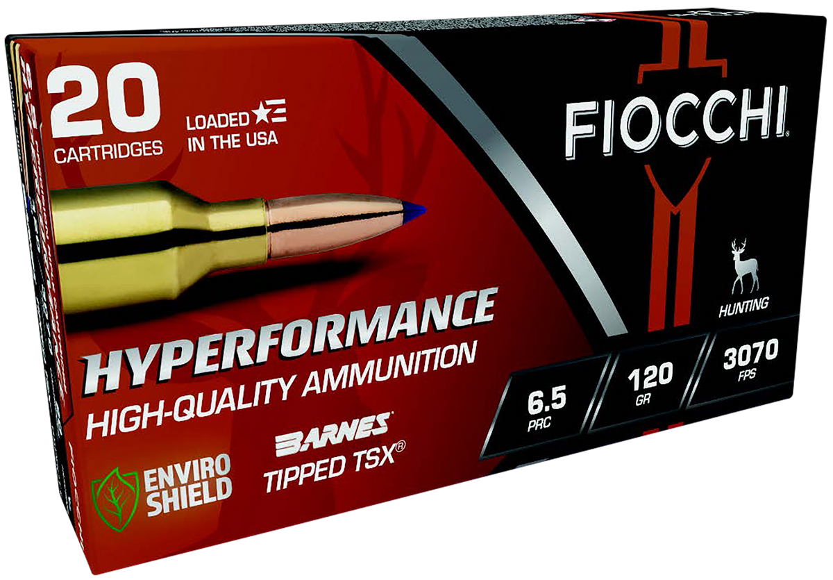 Fiocchi Hyperformance 6.5 PRC 120gr Barnes Tipped TSX 20 Bx/10 Cs - Box or Case