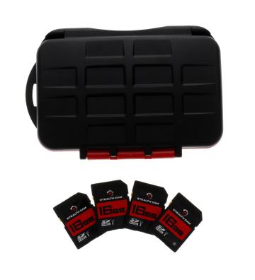 Walkers Game Ear Stealth 16GB SD Card 4-Pack