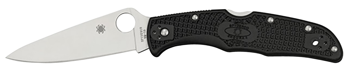 Spyderco Endura 4 Lightweight 3.75" VG-10 Satin Plain Edge FRN Purple Folding Knife